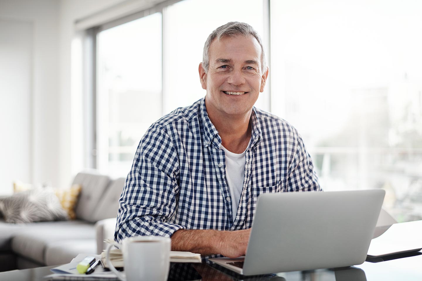Man Smiling