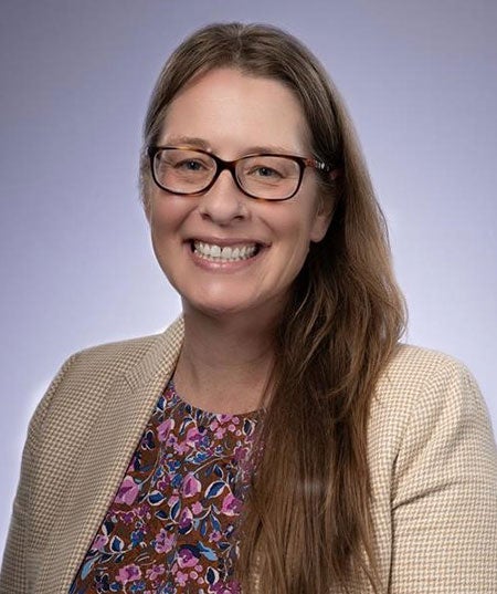 Photo of Jaime Dircksen, president & CEO, Pittsburgh Mercy. Photo credit: Photo courtesy of Pittsburgh Mercy and Trinity Health.