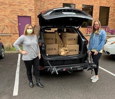 Serving TogetherImage: Pittsburgh Mercy’s Food Box Brigade Expands During COVID-19