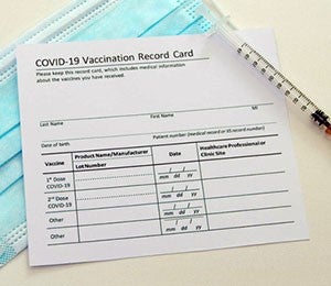 Serving TogetherImage: Lamination May Not Be the Safest Way to Protect Your COVID-19 Vaccination Record Card