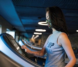 Serving TogetherImage: Visit Your Gym or Health Club More Safely with these CDC Tips